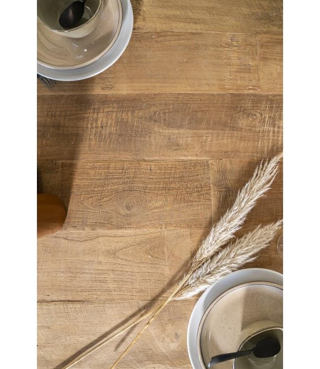 Eleonora Eettafel Tabassum – 260x100 cm – Recycled teak – Eleonora – Robuust & tijdloos