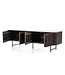 Eleonora TV meubel Remi 4-drs. - bruin