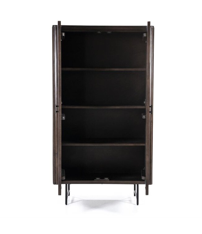 Eleonora Kabinet Remi 2-drs. - bruin