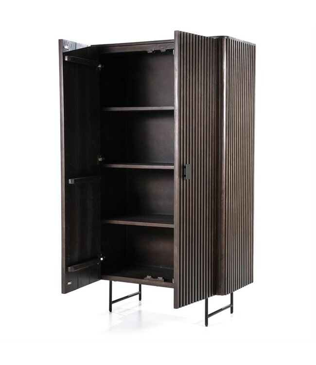 Eleonora Kabinet Remi 2-drs. - bruin