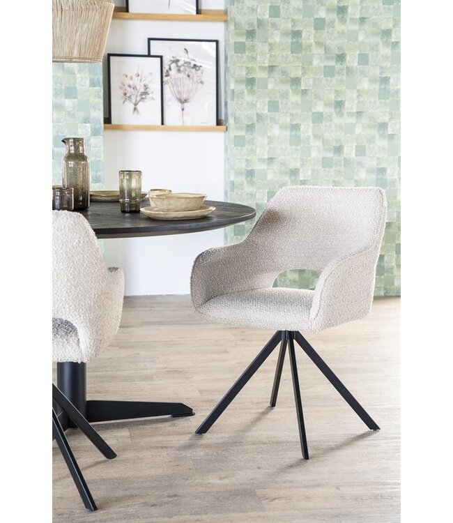 Eleonora Stoel Fabio - beige Spark