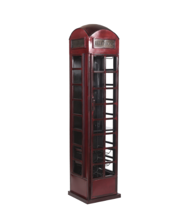 Starfurn Wijnkast Telefooncel – Showroommodel – Vintage Design