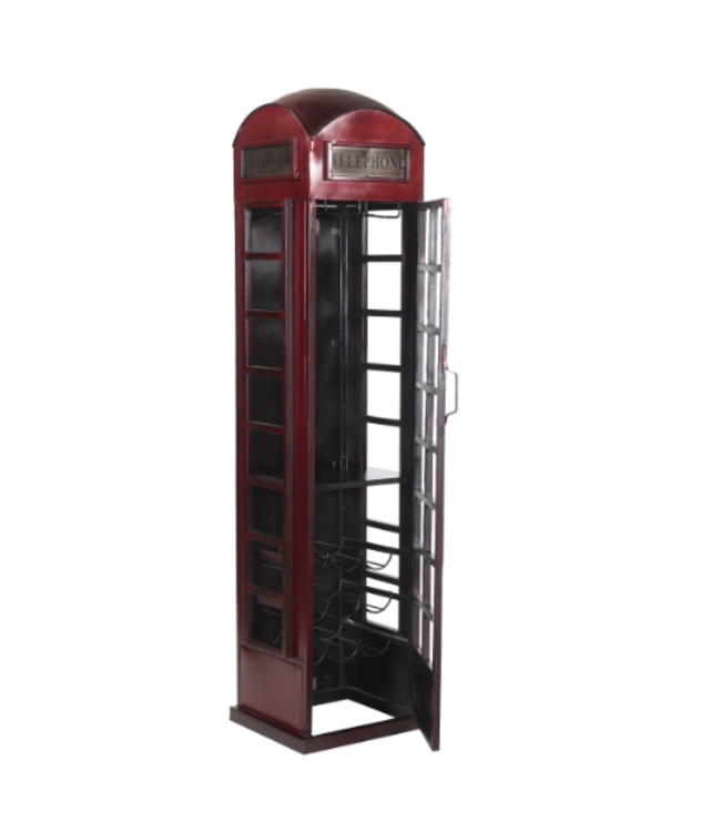 Starfurn Wijnkast Telefooncel – Showroommodel – Vintage Design