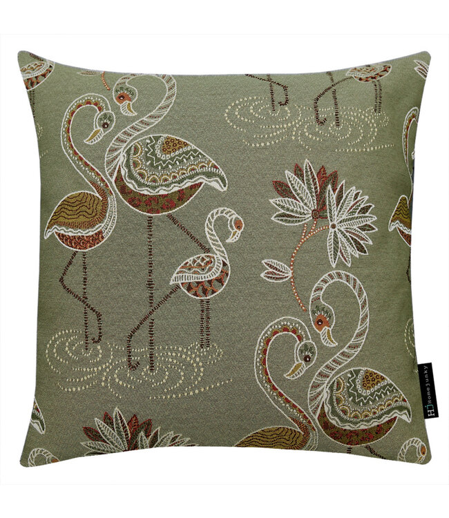Home Junky Kussen jacquard Birds Regis 50x50 (419)