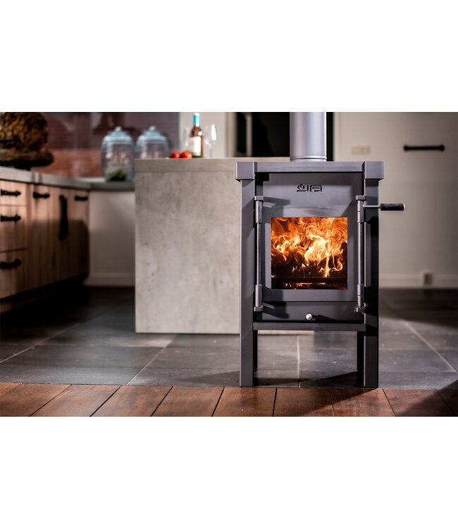 Jacobus 6 doorkijk houtkachel