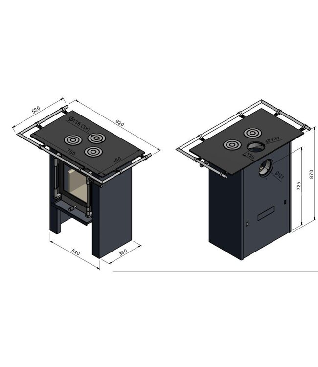 Jacobus 6 kookkachel