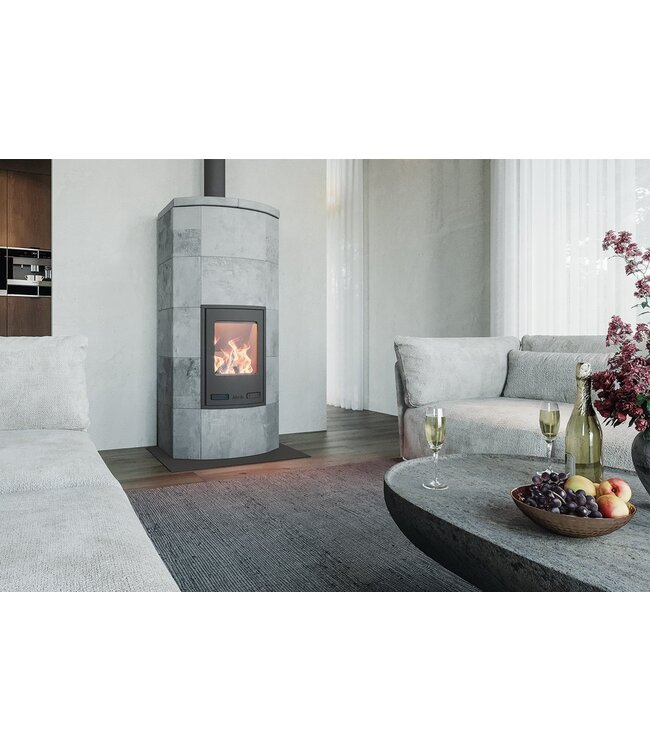 Altech Altech Massiv (5 lagen) Houtkachel – Massieve speksteenkachel met unieke warmteopslag