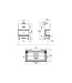 Spartherm Linear Triple 100x45x56 (vaste greep)