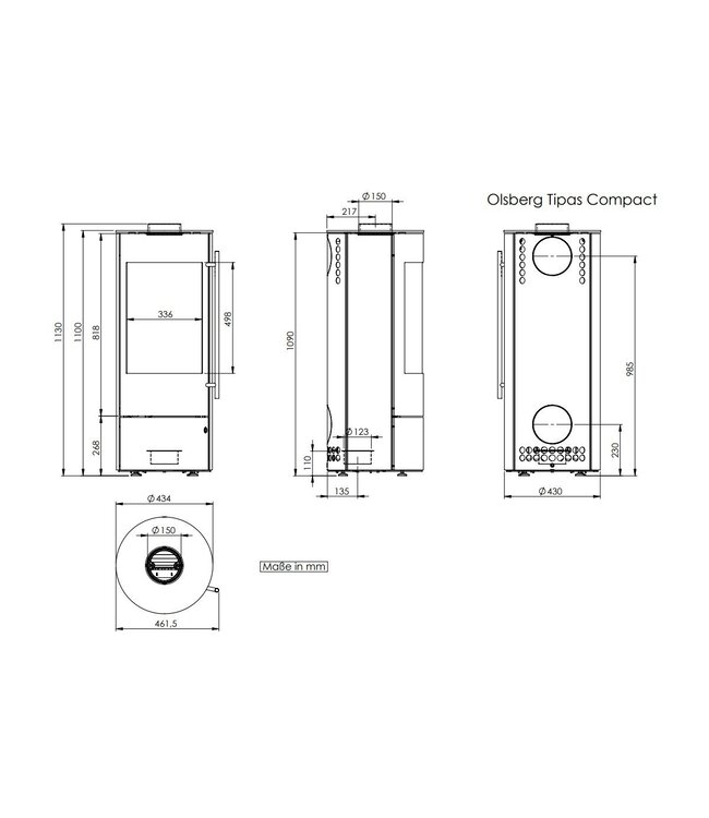 Olsberg Tipas Compact III