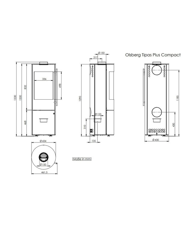 Olsberg Tipas Plus Compact