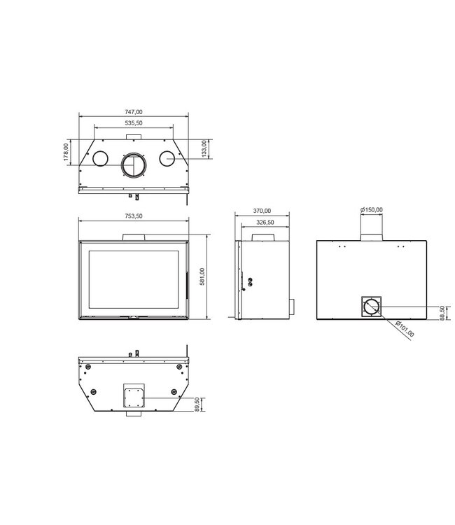 Wanders WAN-2075 Front inzet