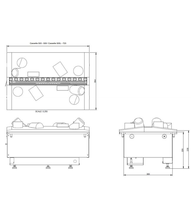 Dimplex Opti-myst Cassette 500 Retail elektrische haard