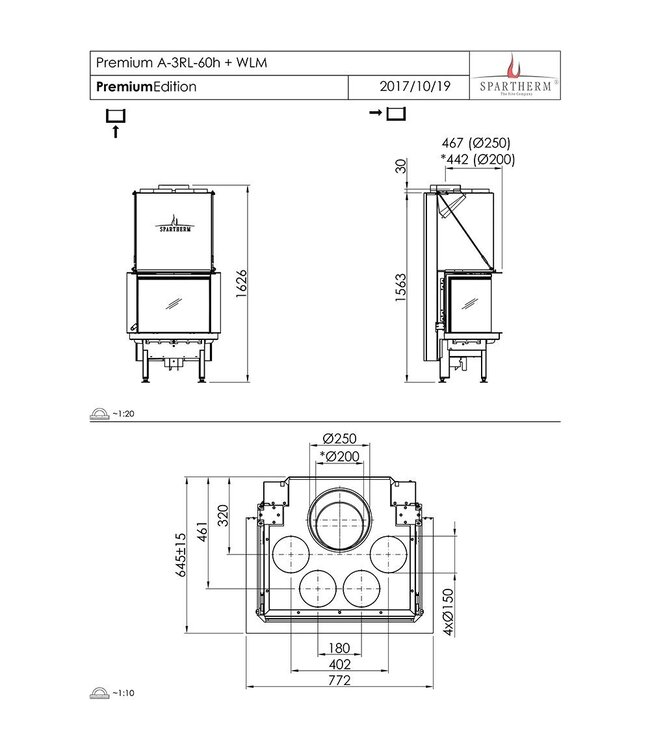 Spartherm Premium Triple 60x38x50