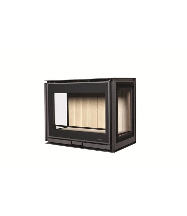 Wanders Square 68 driezijdig wall hout