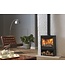 Charlton & Jenrick Fireline Woodtec 5 kW-XW extra breed 564 mm met houtvak