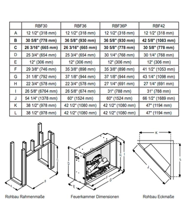 Dimplex Revillusion Firebox 30''
