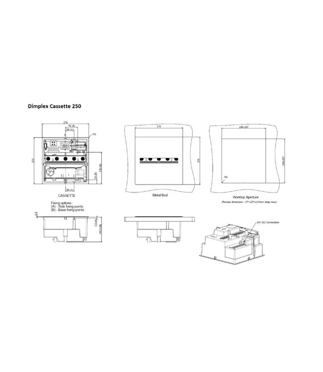 Dimplex Cassette 250