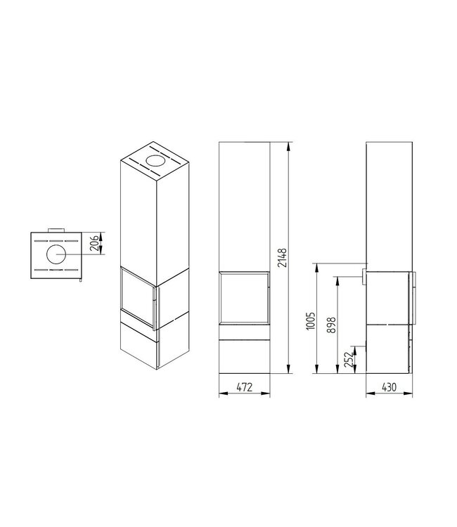 Jydepejsen Cubic 215