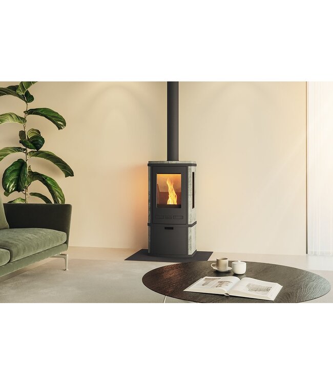 Altech Torus Pelletkachel driezijdig