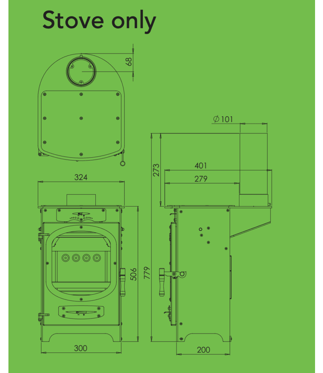 Charlton & Jenrick Go Eco Adventurer 5 Outdoor kachel