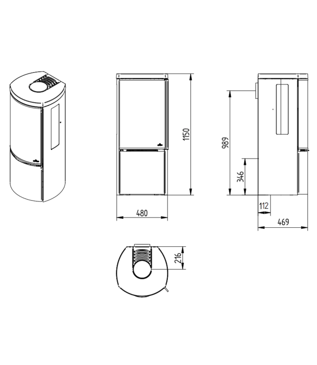 Jydepejsen Cozy Modern met zijruiten