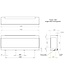 Charlton & Jenrick Polaris 1600mm Elektrische Haard Front