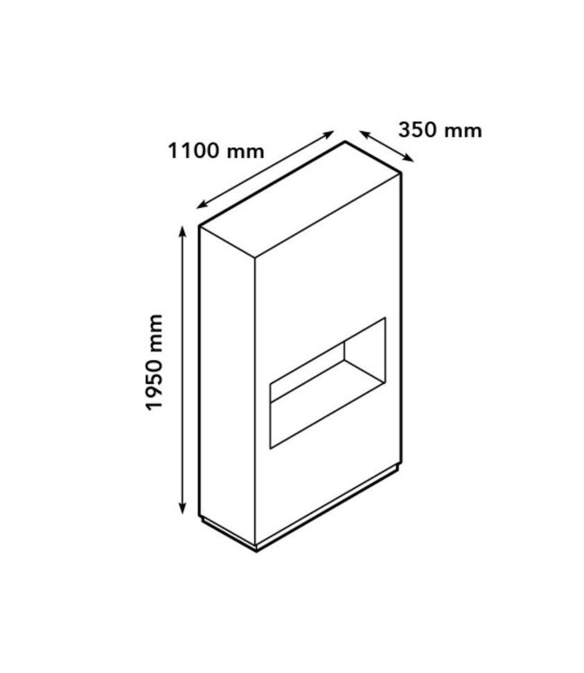Xaralyn Ambiance vrijstaande doorkijkhaard