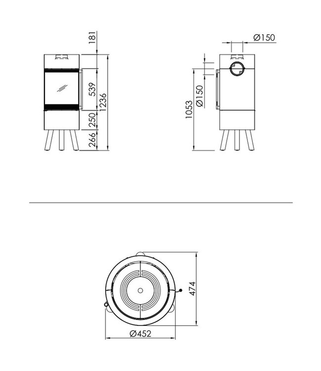 Spartherm Passo XS Tripod