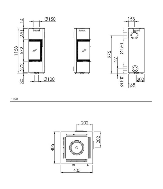 Spartherm Piko S steel