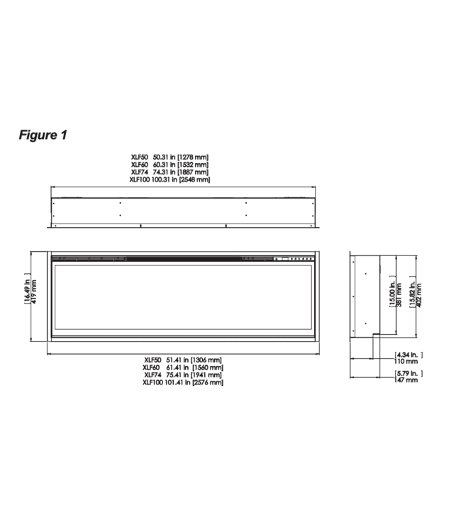 Dimplex Ignite XL 100"