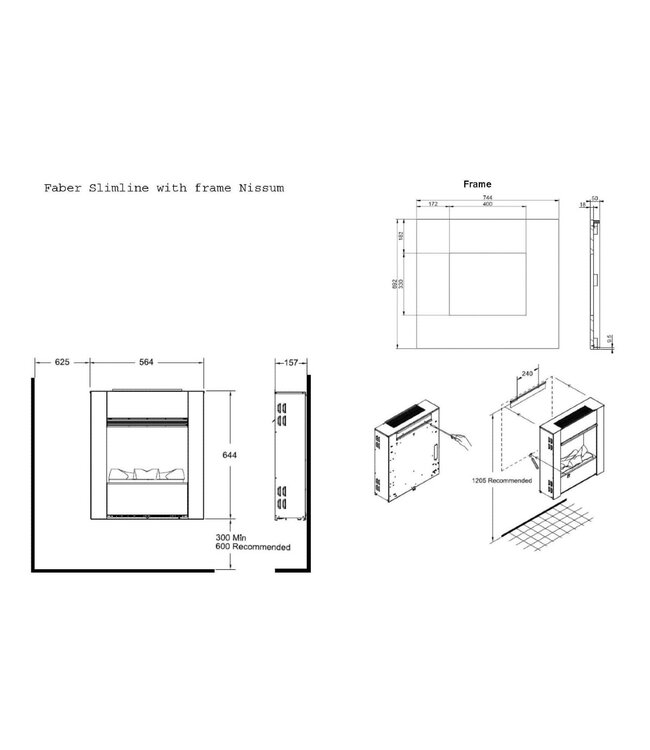 Dimplex Lucia elektrische haard