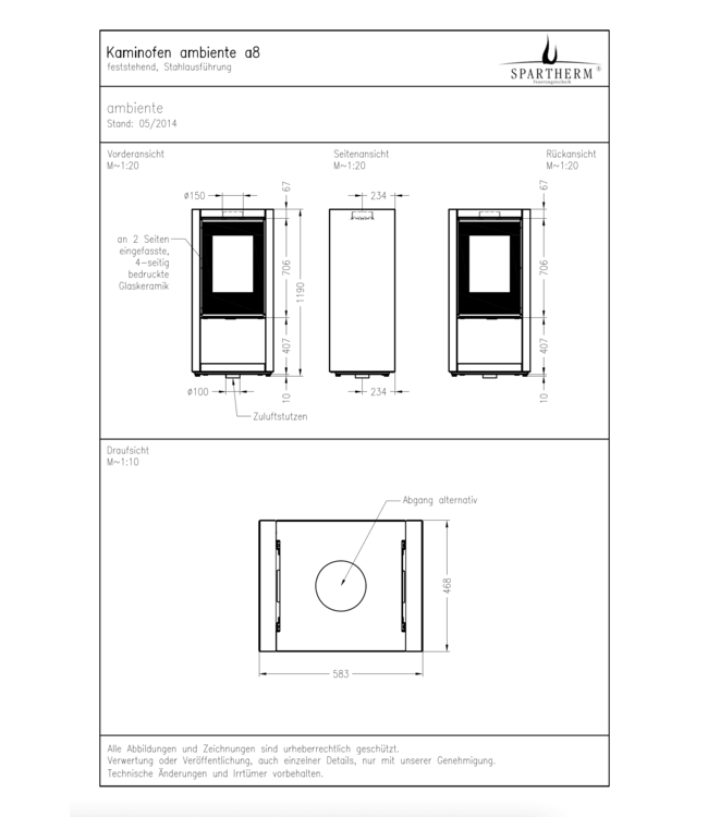 Spartherm Ambiente A8