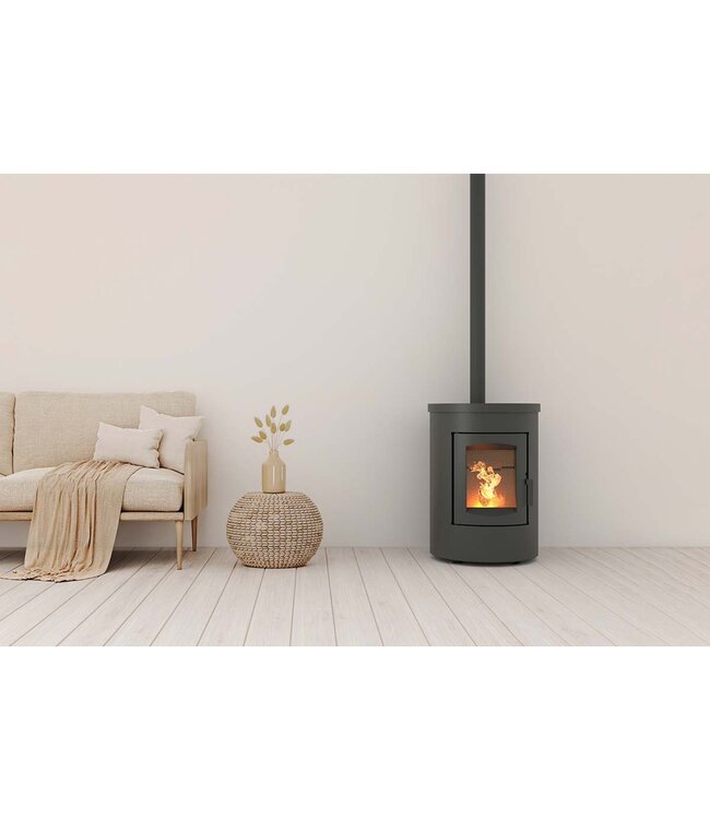 Duroflame Duroflame Abel Remote Control Pelletkachel – Stille, compacte kachel met afstandsbediening en convectiewarmte