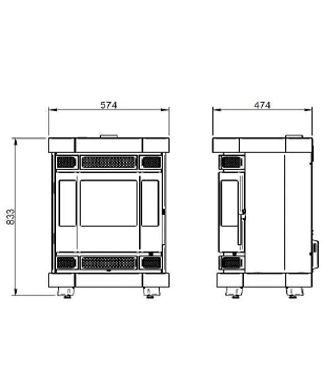 Duroflame Batavia T4 pelletkachel