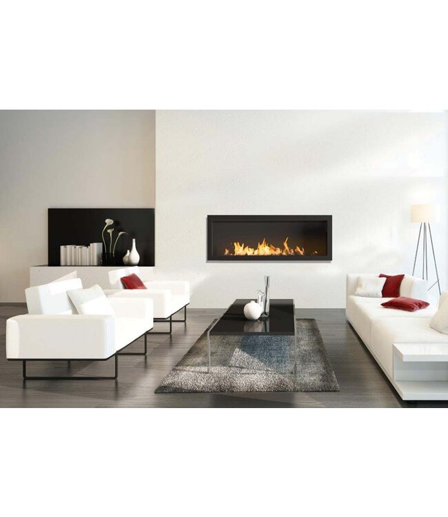 Slimline Firebox 1100 met Slimline 800 Brander