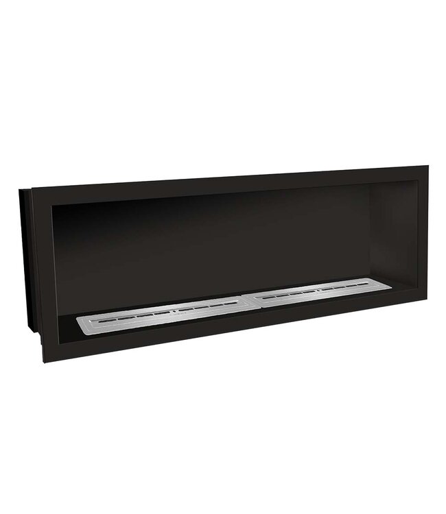 Icon Fires Slimline Firebox 2000 met 2x 800mm Slimline Brander
