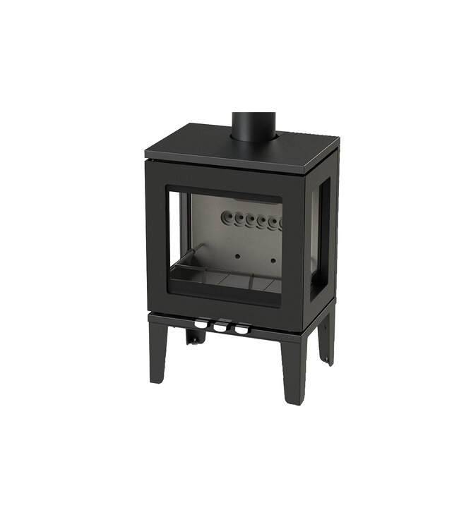 Charlton & Jenrick Purevision LPV5 houtkachel op pootjes