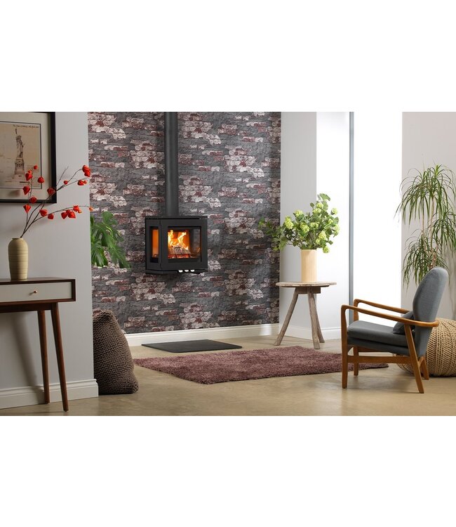 Charlton & Jenrick Purevision LPV5 Wall houtkachel