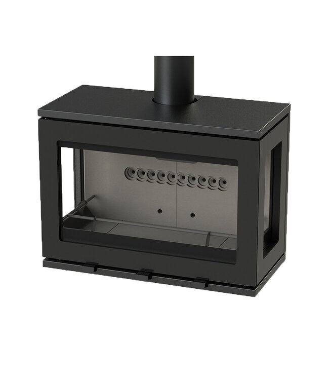 Charlton & Jenrick Purevision LPV8 Wall houtkachel