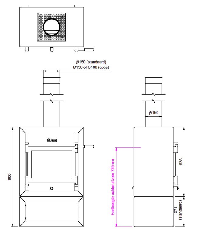 Jacobus 9 Kwadraat vrijstaand front