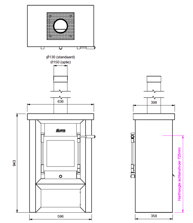 Jacobus 6 Kwadraat beton front