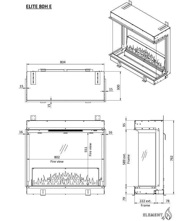 Element4 Elite 80 H e