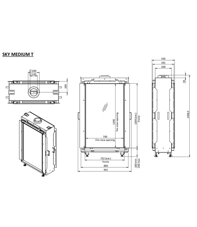 Element4 Sky Medium Tunnel Bio