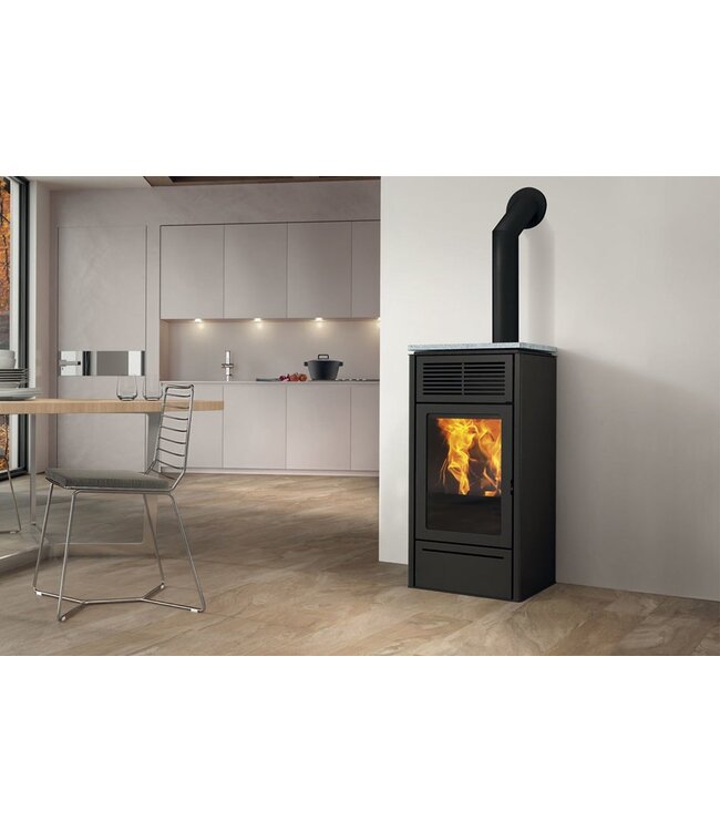 Edilkamin Edilkamin Slide 7 EVO pelletkachel 816310 – 6,9 kW met WiFi en schuifblad