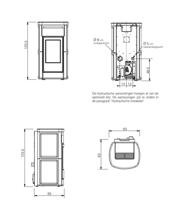 Edilkamin Kira2 H 18 Up