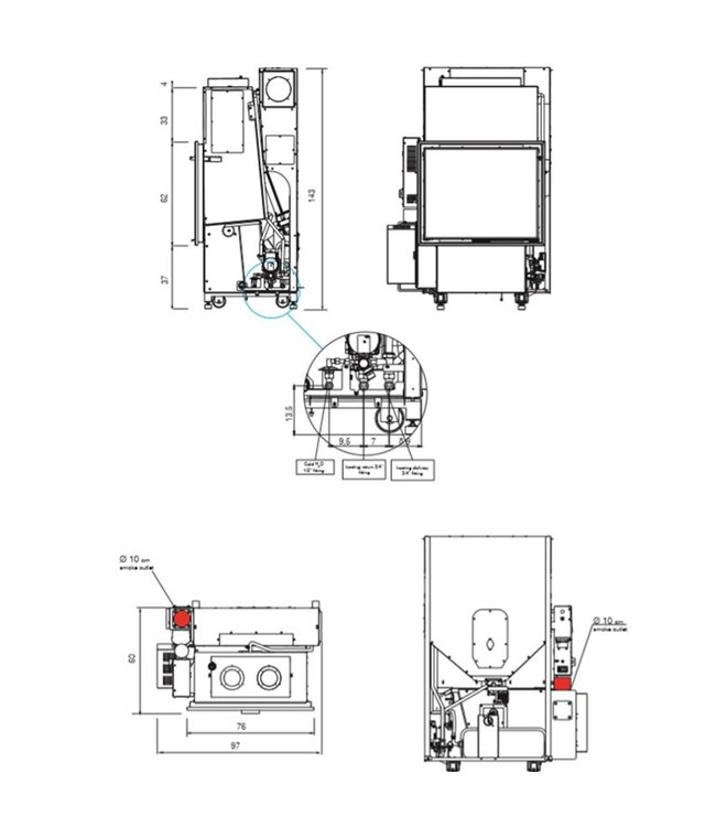 Edilkamin Idropellbox 30