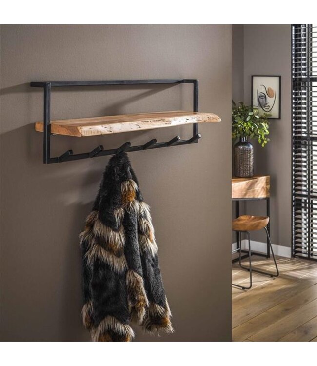 Rispens Kapstok edge shelve 6 haken