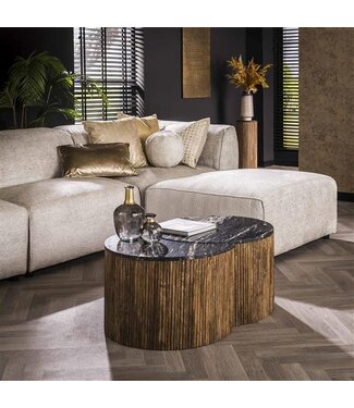 Rispens Salontafel set/2 half moon midnight