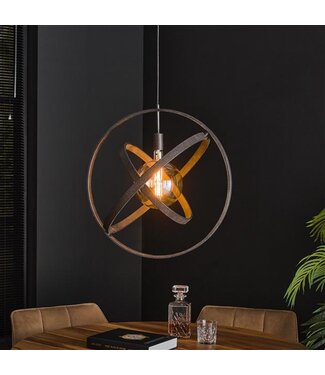Rispens Hanglamp 1L Galaxy / Artic zwart