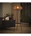 Rispens Vloerlamp copper twist / Zwart nikkel Zijl